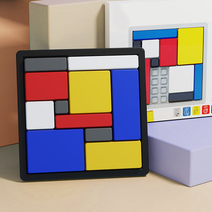 🧩 KAUFEN 2 ERHALTEN 3! ✨ Kreatives Geometrie-Blockpuzzle - Entwickelt räumliches Denken und Fantasie bei Kindern und Erwachsenen 🔷🎨