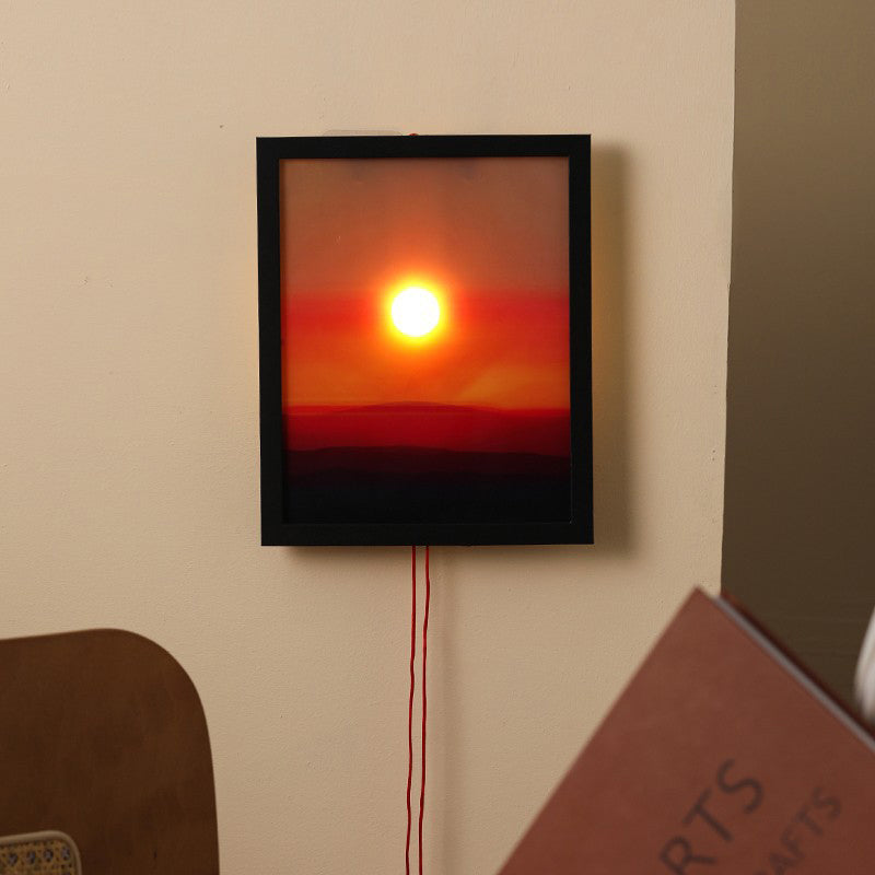 🌅Wandleuchte „Sunset Rise & Fall“