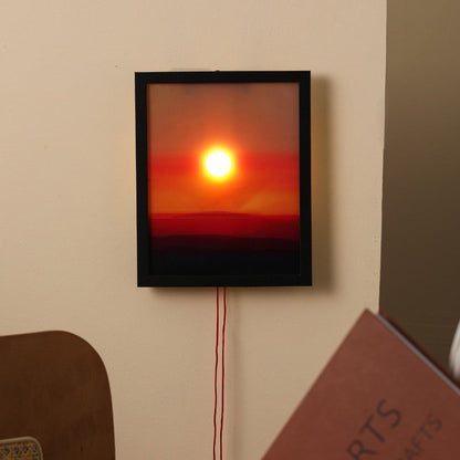 🌅Wandleuchte „Sunset Rise & Fall“