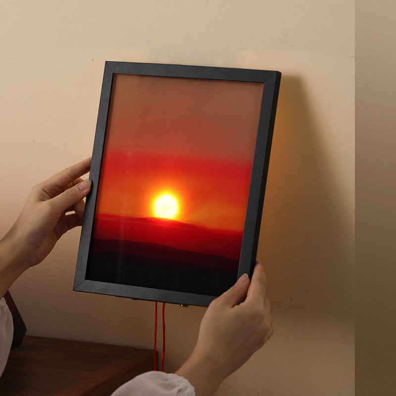 🌅Wandleuchte „Sunset Rise & Fall“