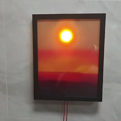 🌅Wandleuchte „Sunset Rise & Fall“