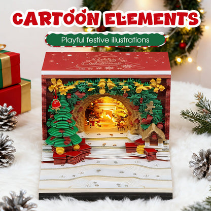🎄Weihnachtskalender aus 3D-Papier zum Dekorieren🎁