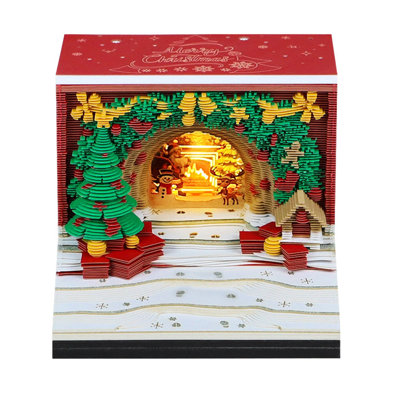 🎄Weihnachtskalender aus 3D-Papier zum Dekorieren🎁