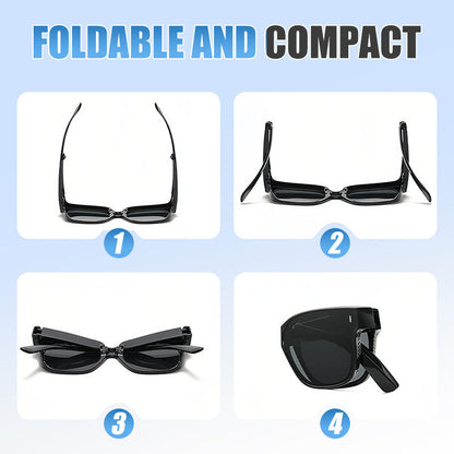 🕶️Kompakte, faltbare Überbrillen-Sonnenbrille😎✨