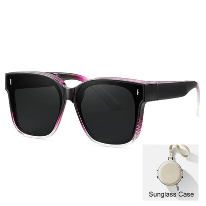 🕶️Kompakte, faltbare Überbrillen-Sonnenbrille😎✨