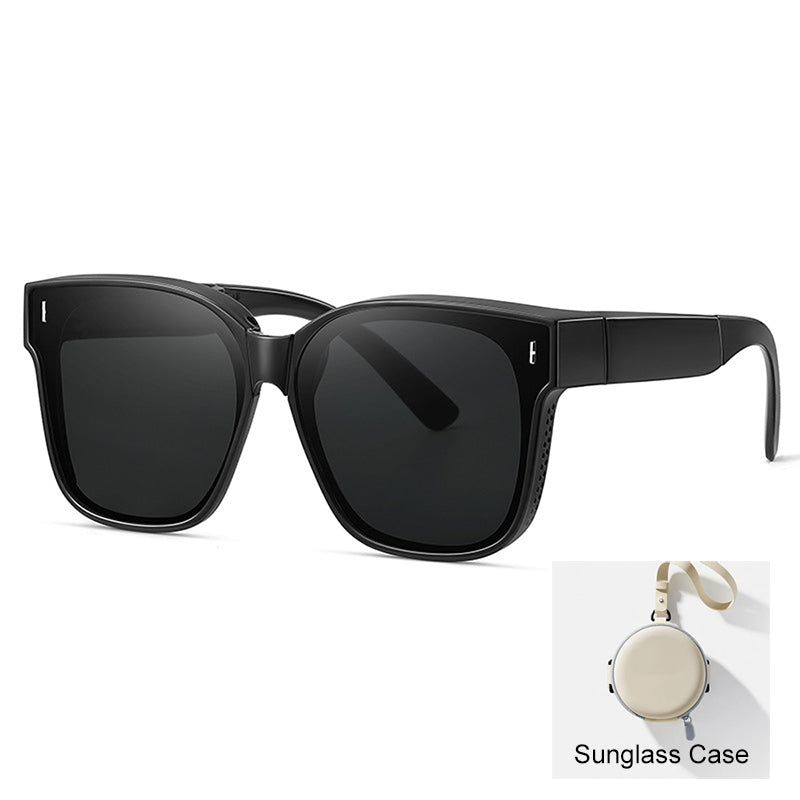 🕶️Kompakte, faltbare Überbrillen-Sonnenbrille😎✨