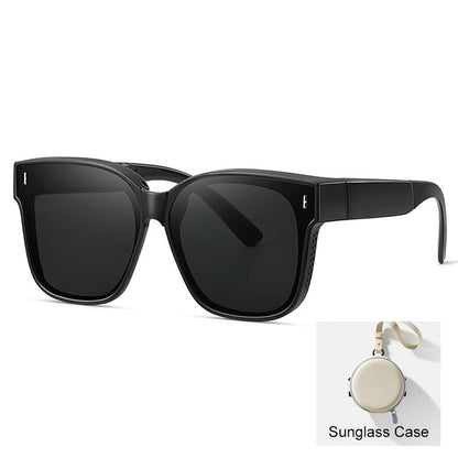 🕶️Kompakte, faltbare Überbrillen-Sonnenbrille😎✨