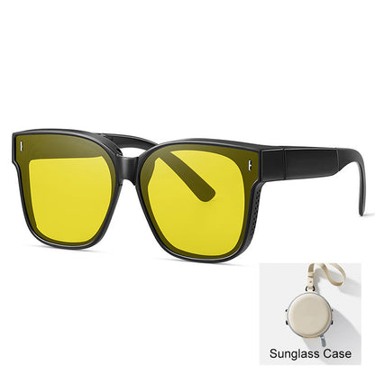 🕶️Kompakte, faltbare Überbrillen-Sonnenbrille😎✨