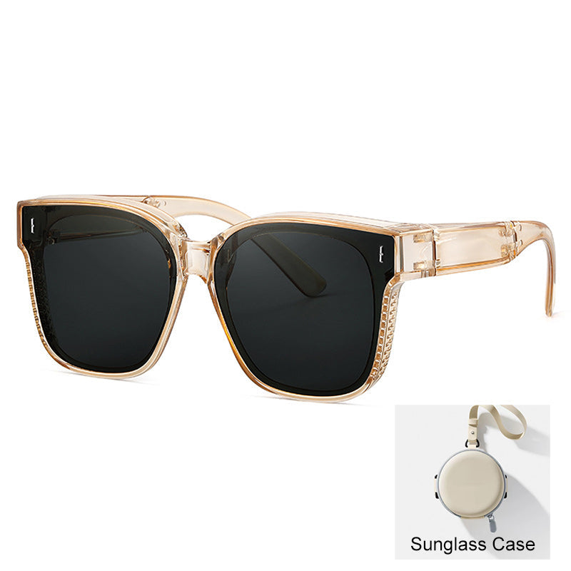 🕶️Kompakte, faltbare Überbrillen-Sonnenbrille😎✨
