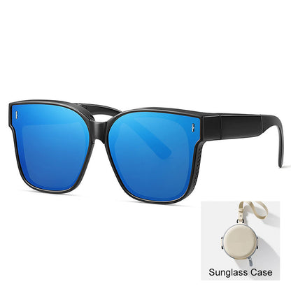 🕶️Kompakte, faltbare Überbrillen-Sonnenbrille😎✨