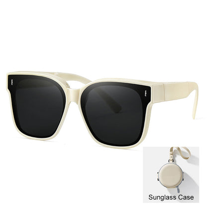 🕶️Kompakte, faltbare Überbrillen-Sonnenbrille😎✨