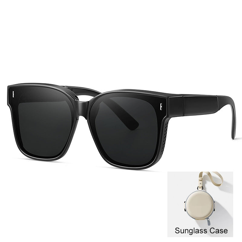 🕶️Kompakte, faltbare Überbrillen-Sonnenbrille😎✨