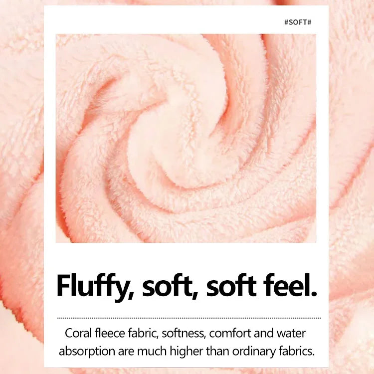 🔥HEISSER VERKAUF 50 % RABATT🔥 Saugfähiger und schnell trocknender Bademantel mit Kapuze