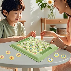 🔥HEISSER VERKAUF 50 % RABATT🔥Kinder-Flip-Schachspiel für 2 Spieler mit Tiermotiven