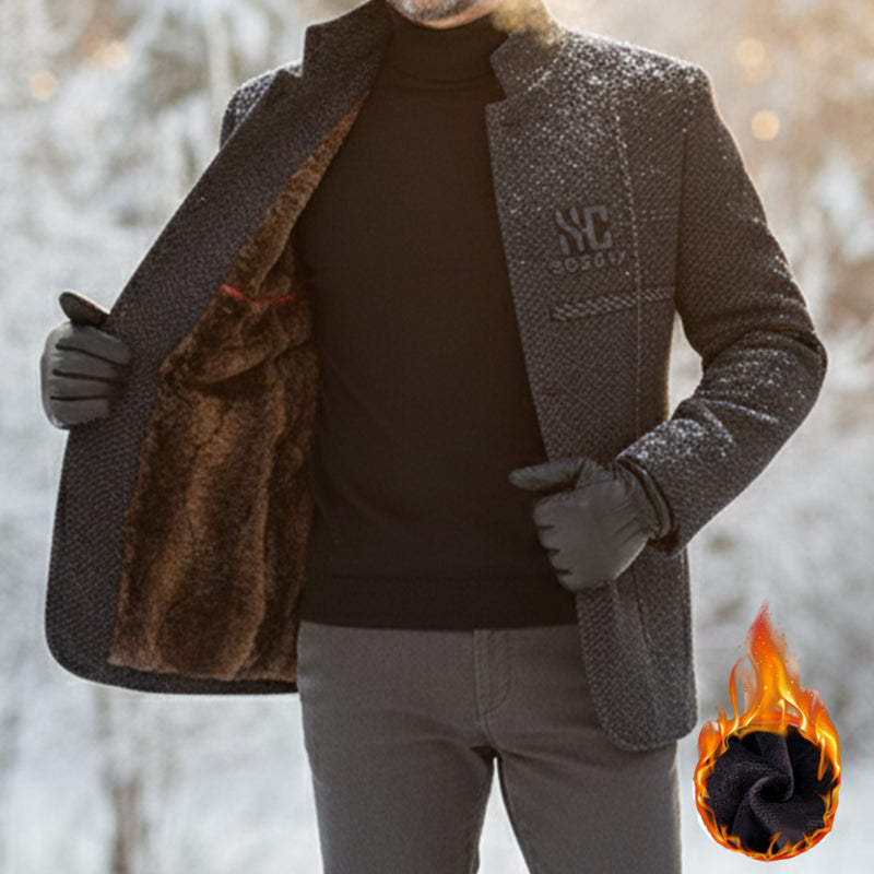 🧥 50% RABATT JETZT! 🔥 Lässiger Herren-Kurzmantel - Leicht & Wärmend, Perfekt für Herbst und Winter ❄️✨
