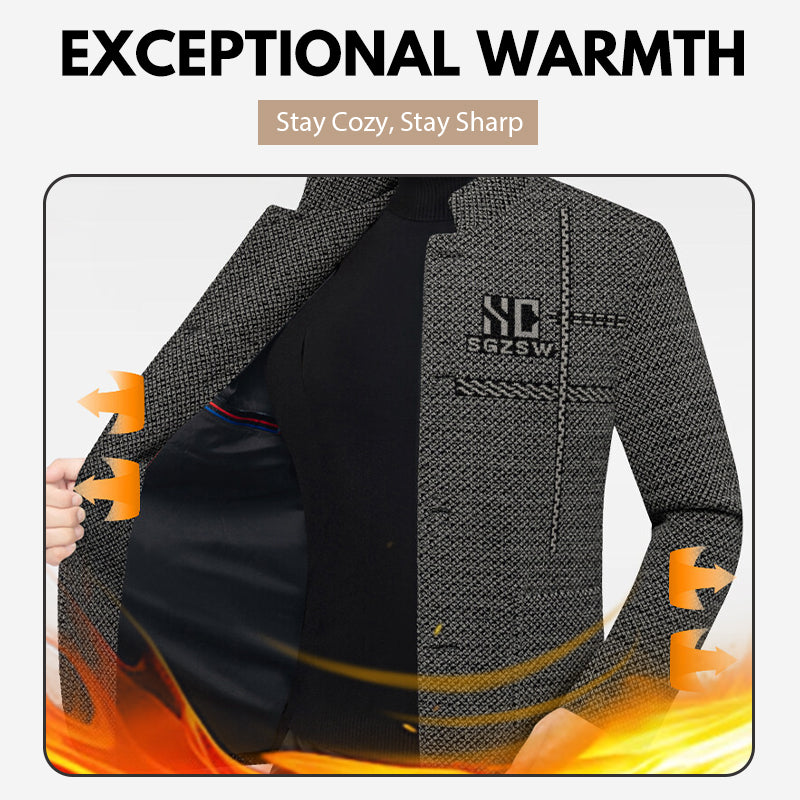 🧥 50% RABATT JETZT! 🔥 Lässiger Herren-Kurzmantel - Leicht & Wärmend, Perfekt für Herbst und Winter ❄️✨