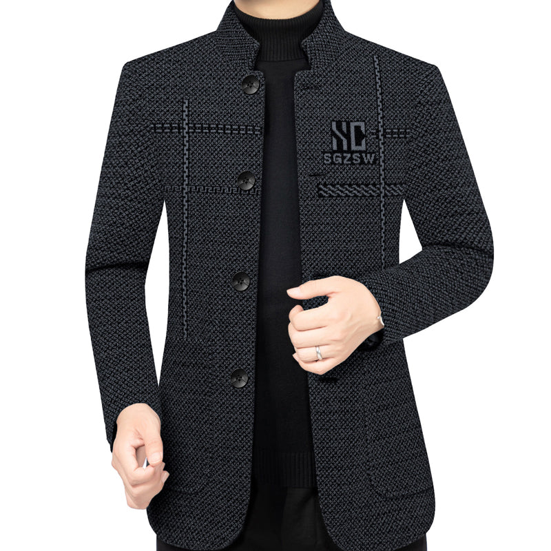 🧥 50% RABATT JETZT! 🔥 Lässiger Herren-Kurzmantel - Leicht & Wärmend, Perfekt für Herbst und Winter ❄️✨