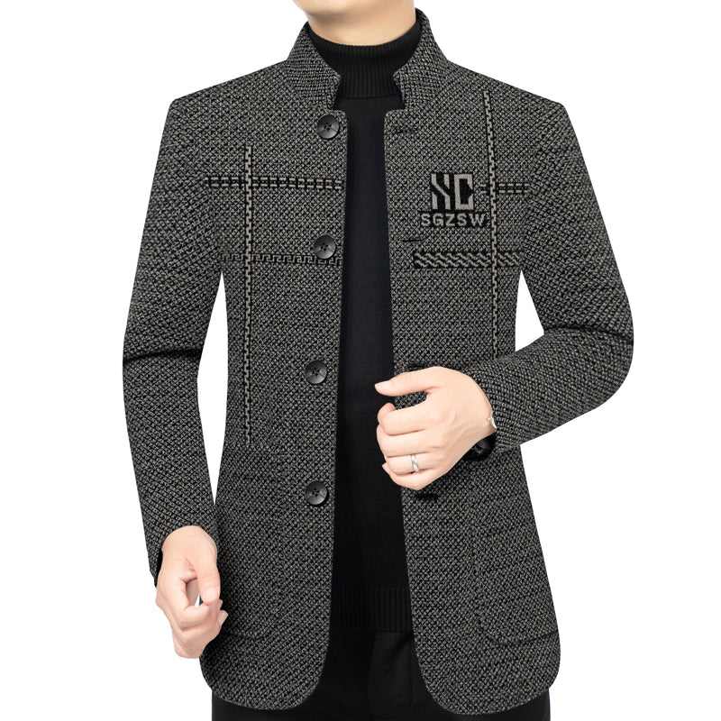 🧥 50% RABATT JETZT! 🔥 Lässiger Herren-Kurzmantel - Leicht & Wärmend, Perfekt für Herbst und Winter ❄️✨