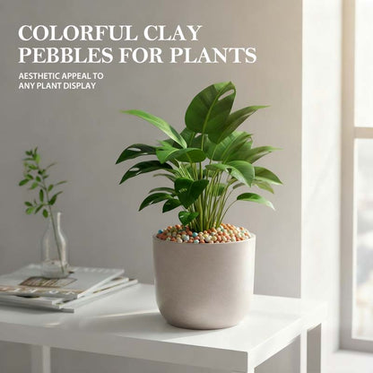 🪴Bunte Tonkiesel für Pflanzen🌼