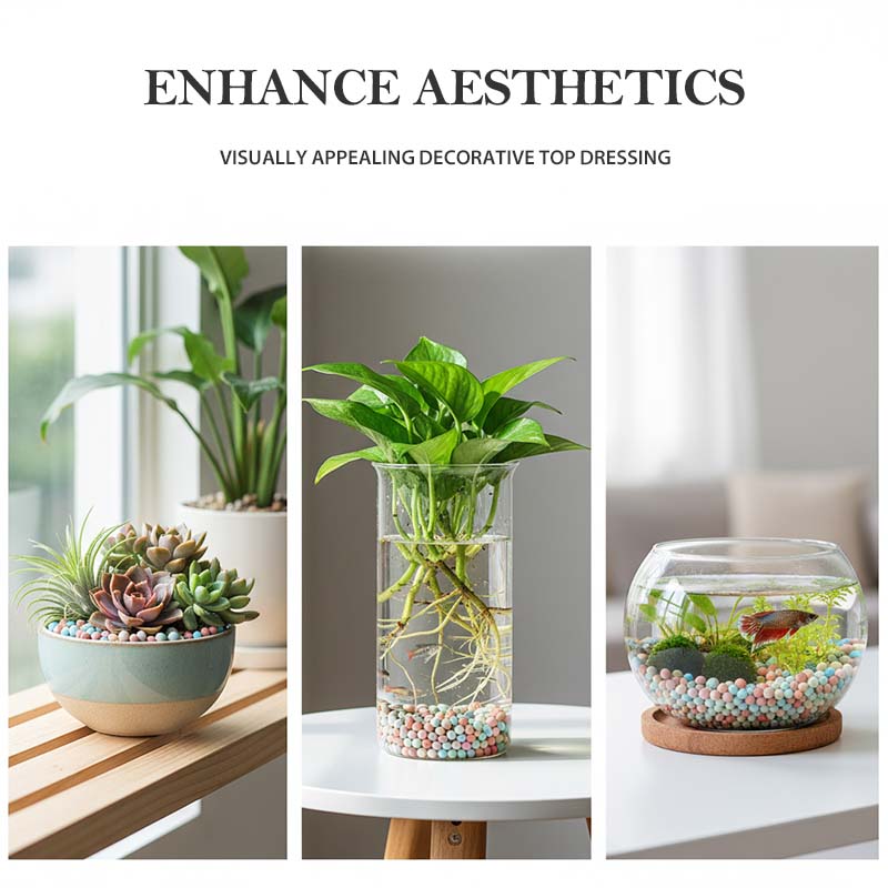 🪴Bunte Tonkiesel für Pflanzen🌼