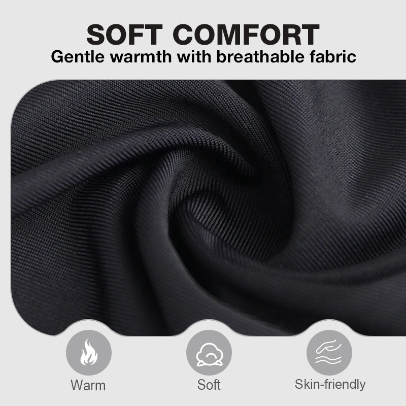 👔 Antibakterielles, einfarbiges Thermoshirt mit langen Ärmeln für Herren✨