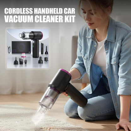 ⏳Begrenzte Zeit 50% Rabatt💥Kabelloses Handstaubsauger-Set für Autos