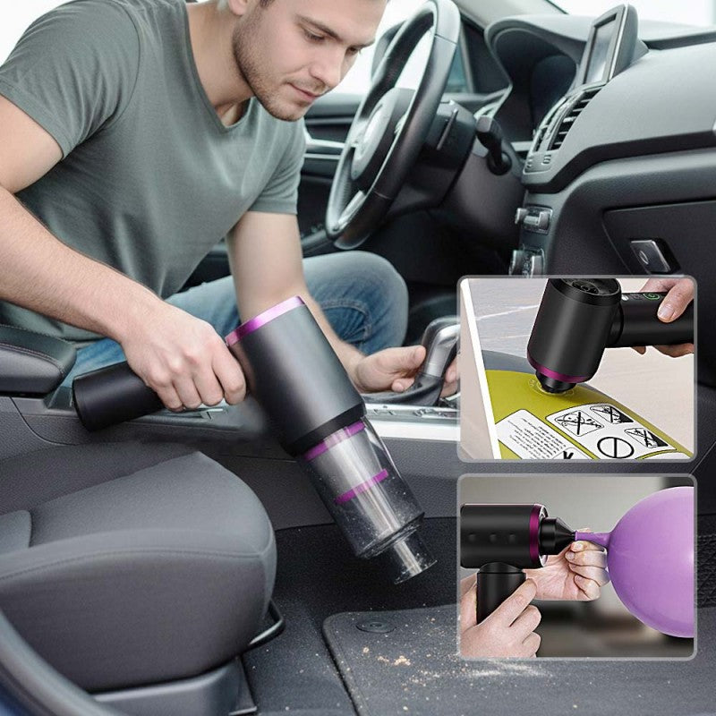 ⏳Begrenzte Zeit 50% Rabatt💥Kabelloses Handstaubsauger-Set für Autos