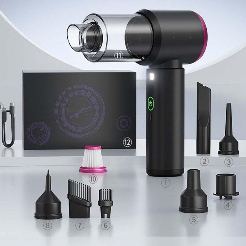 ⏳Begrenzte Zeit 50% Rabatt💥Kabelloses Handstaubsauger-Set für Autos
