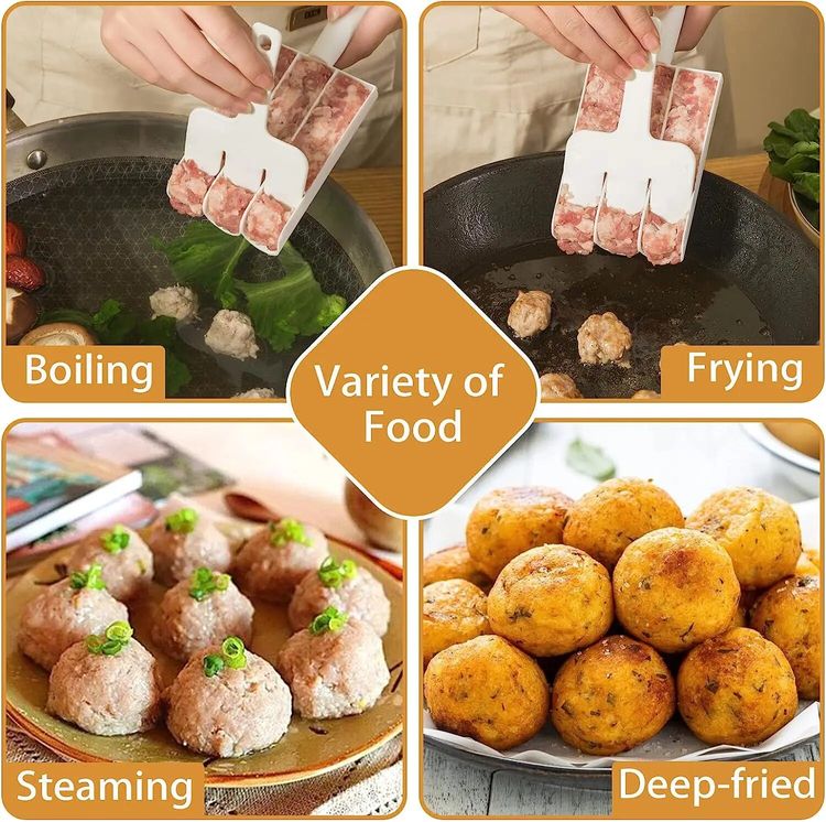 🎅Weihnachtsvorverkauf🎁🧑‍🍳Dreifach-Fleischbällchen-Maker🍝