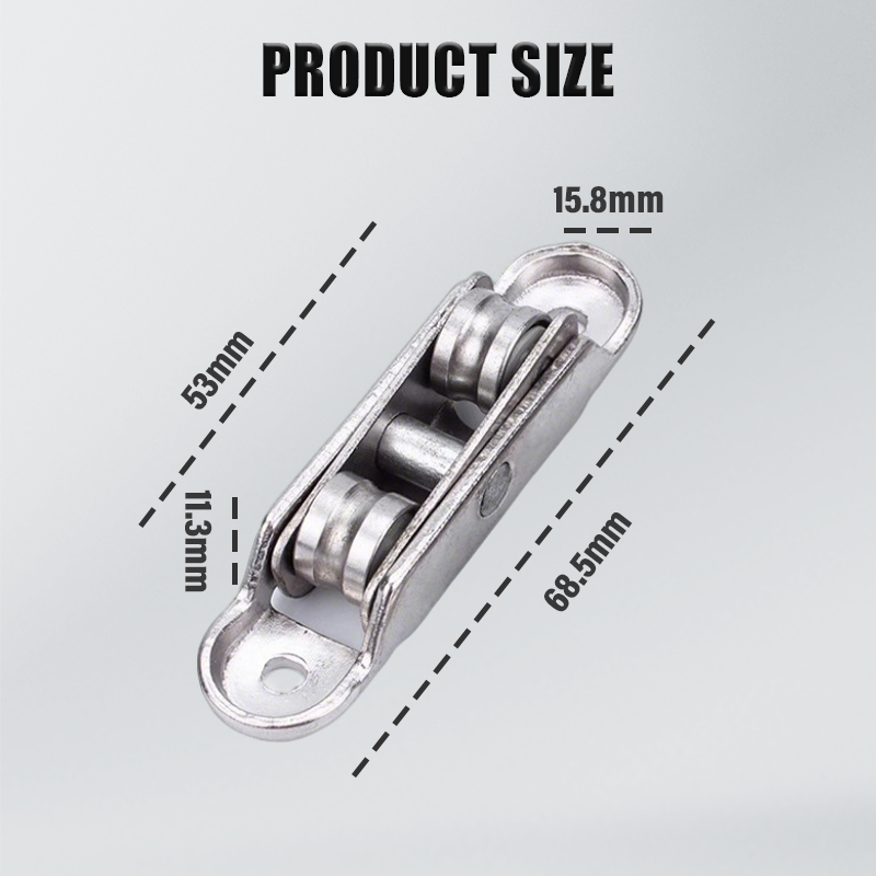 💥2025 Neues Upgrade⚡80/88 Riemenscheibe aus Zinklegierung für PVC-Fenster und -Türen