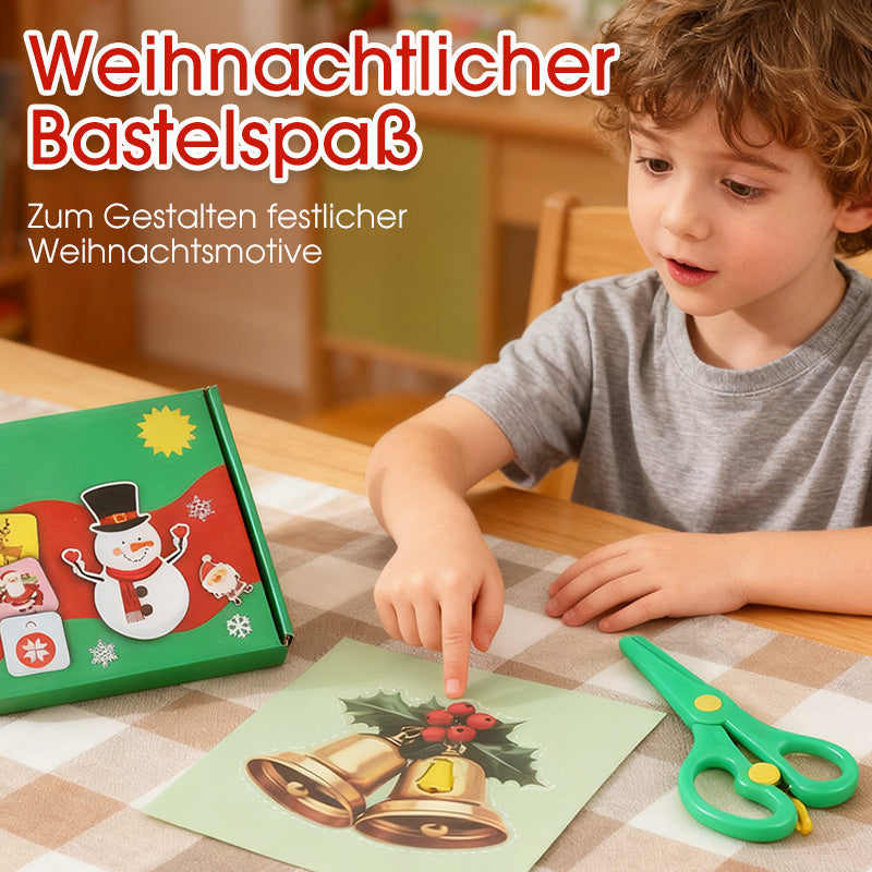 🔥Weihnachtsangebote 50 % Rabatt🎁Verspieltes DIY-Papierschnitt-Bastelset für Kinder