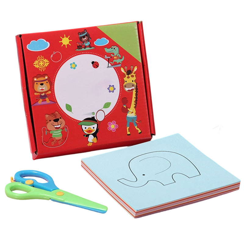 🔥Weihnachtsangebote 50 % Rabatt🎁Verspieltes DIY-Papierschnitt-Bastelset für Kinder