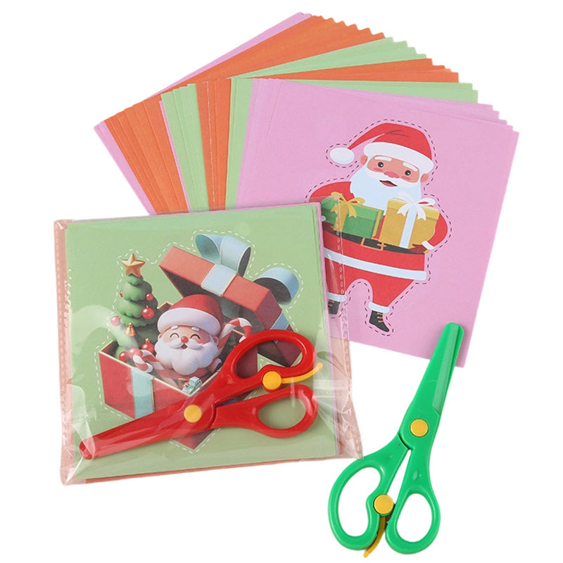 🔥Weihnachtsangebote 50 % Rabatt🎁Verspieltes DIY-Papierschnitt-Bastelset für Kinder