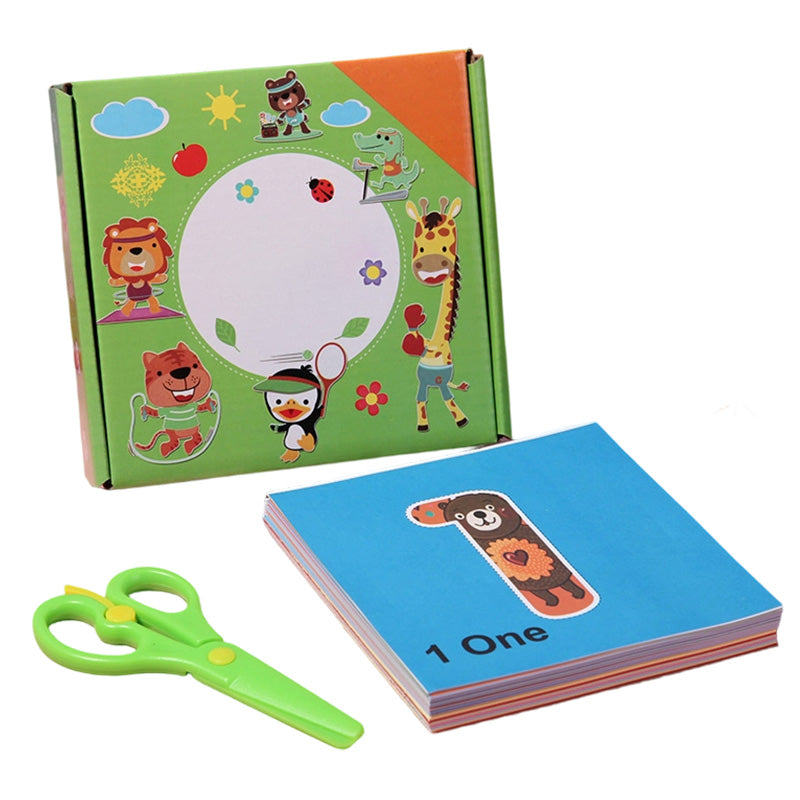 🔥Weihnachtsangebote 50 % Rabatt🎁Verspieltes DIY-Papierschnitt-Bastelset für Kinder