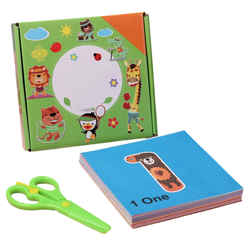 🔥Weihnachtsangebote 50 % Rabatt🎁Verspieltes DIY-Papierschnitt-Bastelset für Kinder