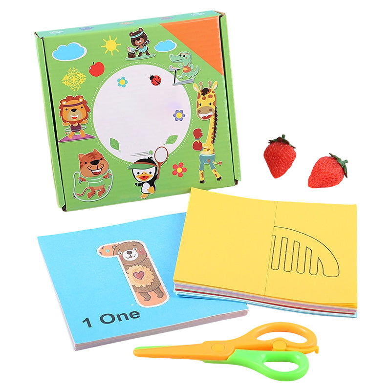 🔥Weihnachtsangebote 50 % Rabatt🎁Verspieltes DIY-Papierschnitt-Bastelset für Kinder