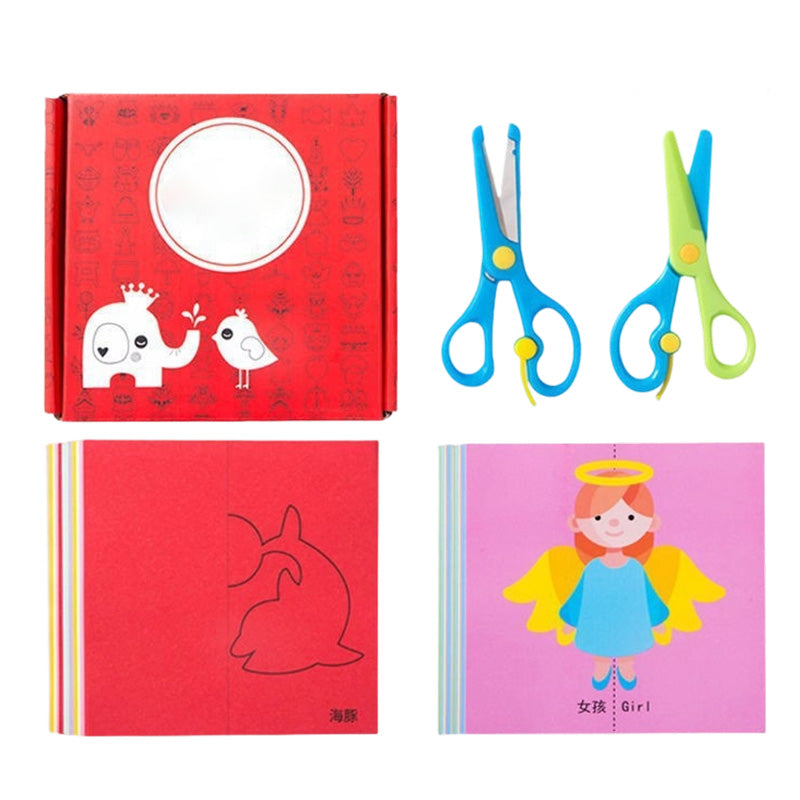 🔥Weihnachtsangebote 50 % Rabatt🎁Verspieltes DIY-Papierschnitt-Bastelset für Kinder