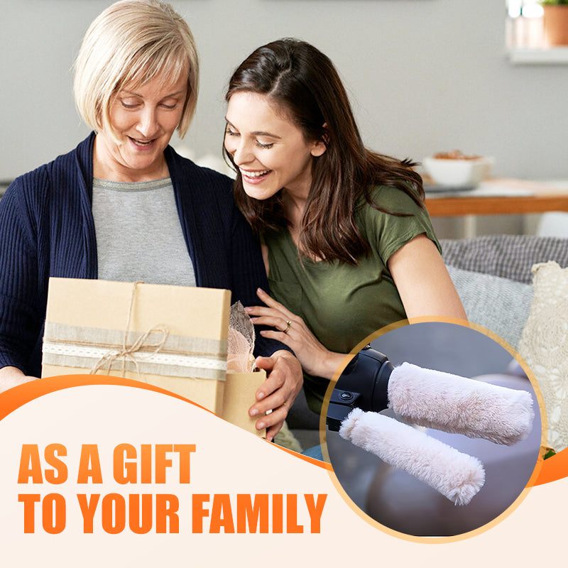 🔥Warm Fluffy Handlebar & Brake Lever Covers