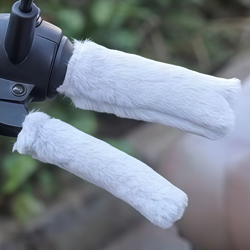🔥Warm Fluffy Handlebar & Brake Lever Covers