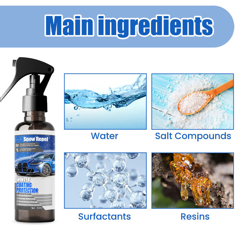 ❄️Auto-Windschutzscheiben-Schnee-Schmelz-Beschichtungsspray🔥