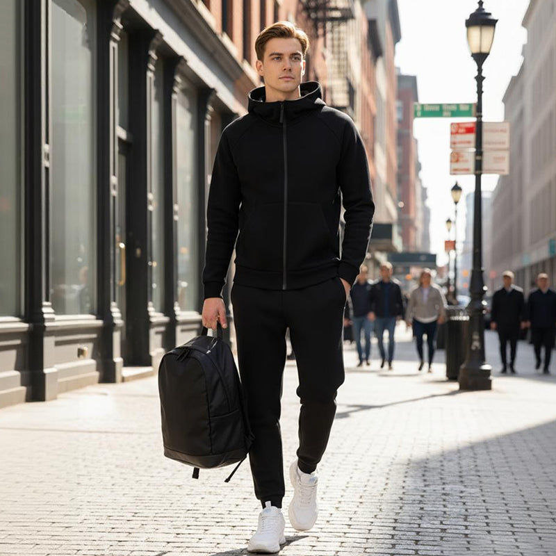 ✨Heißer Verkauf✨Herren-Trainingsanzug mit Kapuze und Reißverschluss