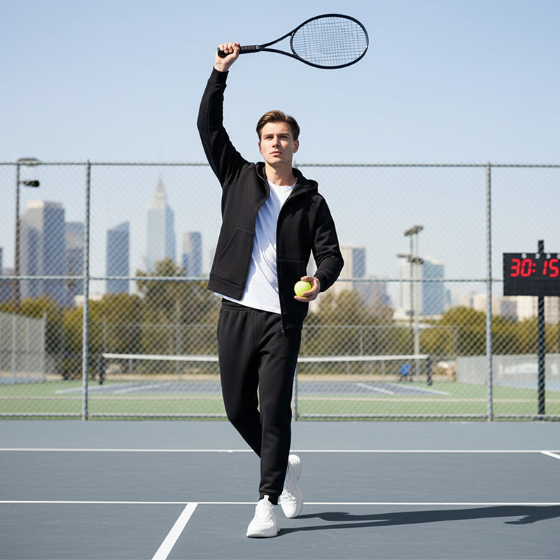 ✨Heißer Verkauf✨Herren-Trainingsanzug mit Kapuze und Reißverschluss
