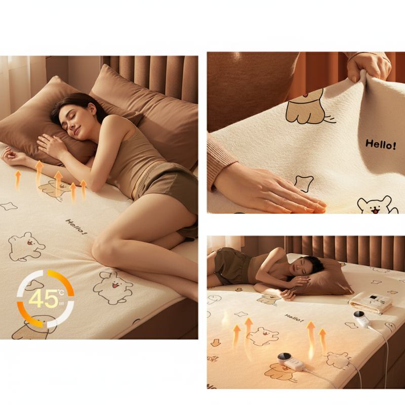💥2025 Neues Upgrade⚡Beheizte Matratzenauflage mit intelligenter Temperaturregelung