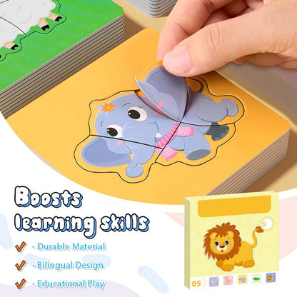 🎅Weihnachtsverkauf - 50% Rabatt ✨Fruchttierpuzzle für Kinder