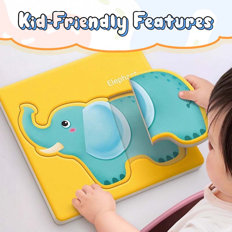 🎅Weihnachtsverkauf - 50% Rabatt ✨Fruchttierpuzzle für Kinder