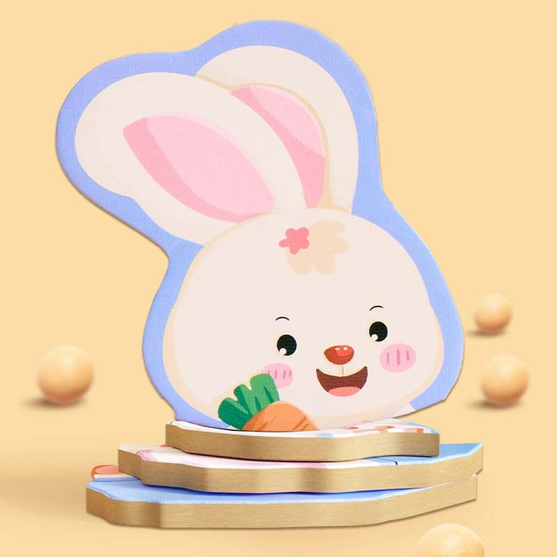 🎅Weihnachtsverkauf - 50% Rabatt ✨Fruchttierpuzzle für Kinder