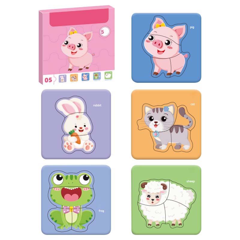 🎅Weihnachtsverkauf - 50% Rabatt ✨Fruchttierpuzzle für Kinder