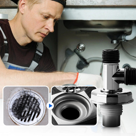 ✨Waschmaschinen-Bodenablauf-Überlaufschutzanschluss