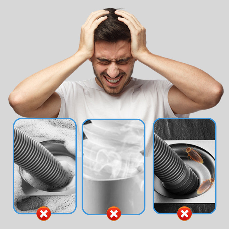 ✨Waschmaschinen-Bodenablauf-Überlaufschutzanschluss