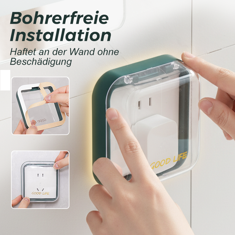 🔥 50 % RABATT! ✨Selbstklebende wasserdichte Steckdosenabdeckung